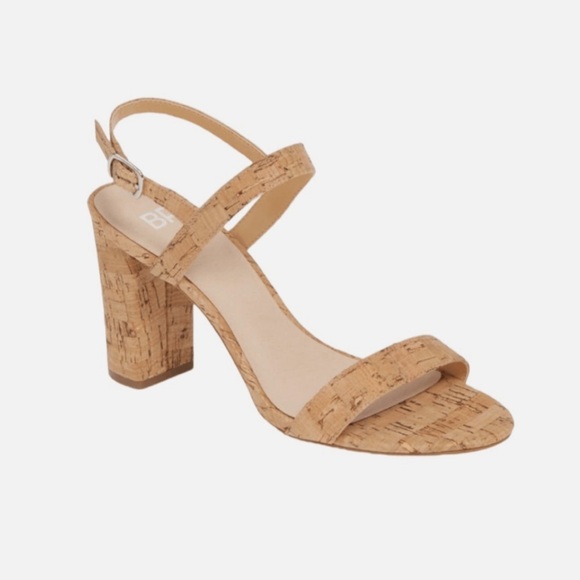 bp Shoes - NEW BP Lula Slingback Block Heel Sandal in Cork - Size 10M